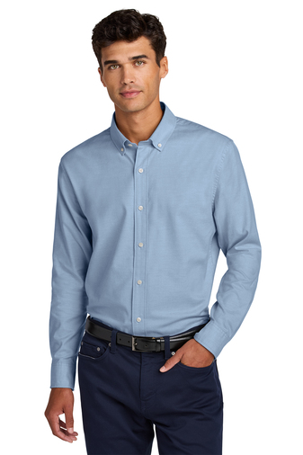 Mercer+Mettle® Long Sleeve Modern Oxford Shirt - Image 4