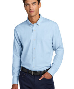 Mercer+Mettle® Long Sleeve Modern Oxford Shirt - Image 5