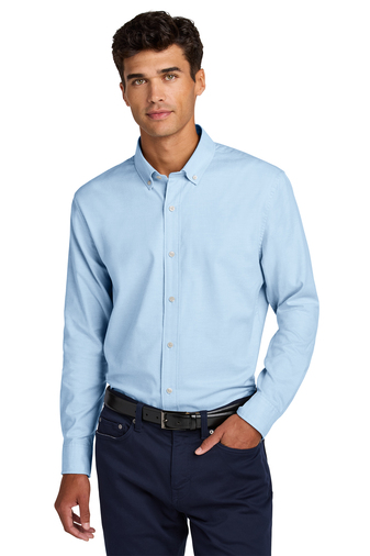 Mercer+Mettle® Long Sleeve Modern Oxford Shirt - Image 5
