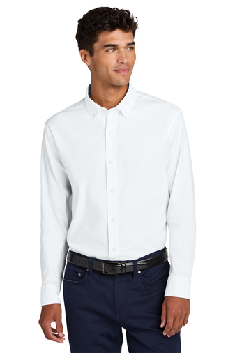 Mercer+Mettle® Long Sleeve Modern Oxford Shirt - Image 6