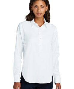 Mercer+Mettle® Women’s Long Sleeve Modern Oxford Shirt - Image 4