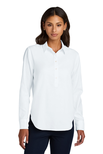 Mercer+Mettle® Women’s Long Sleeve Modern Oxford Shirt - Image 4