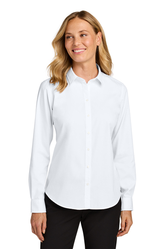Port Authority® Women’s Long Sleeve Nailhead Easy Care Shirt - Image 5