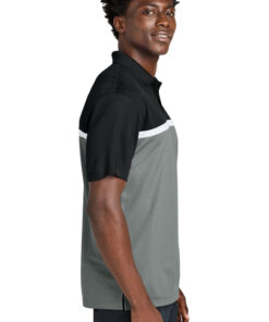 Sport-Tek® UV Micropique Colorblock Polo - Image 3