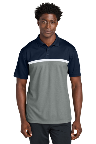 Sport-Tek® UV Micropique Colorblock Polo - Image 7