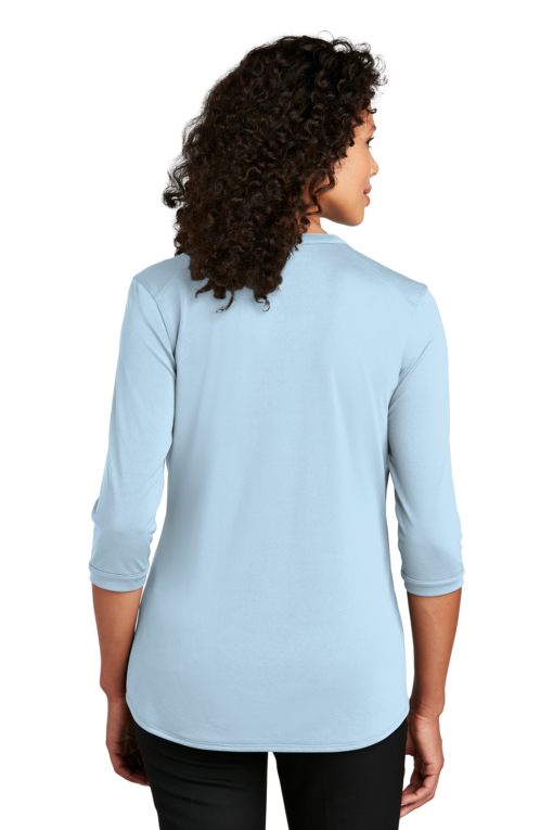 Port Authority Ladies UV Choice Pique Henley