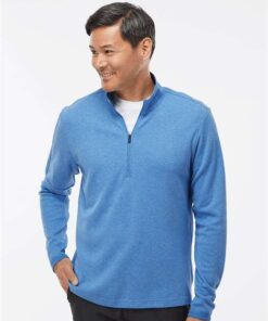 Adidas - 3-Stripes Quarter-Zip Sweater - Image 1