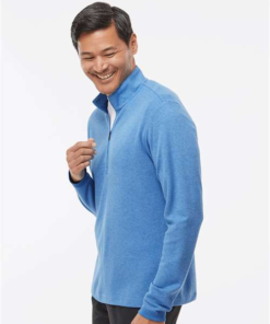 Adidas - 3-Stripes Quarter-Zip Sweater - Image 2