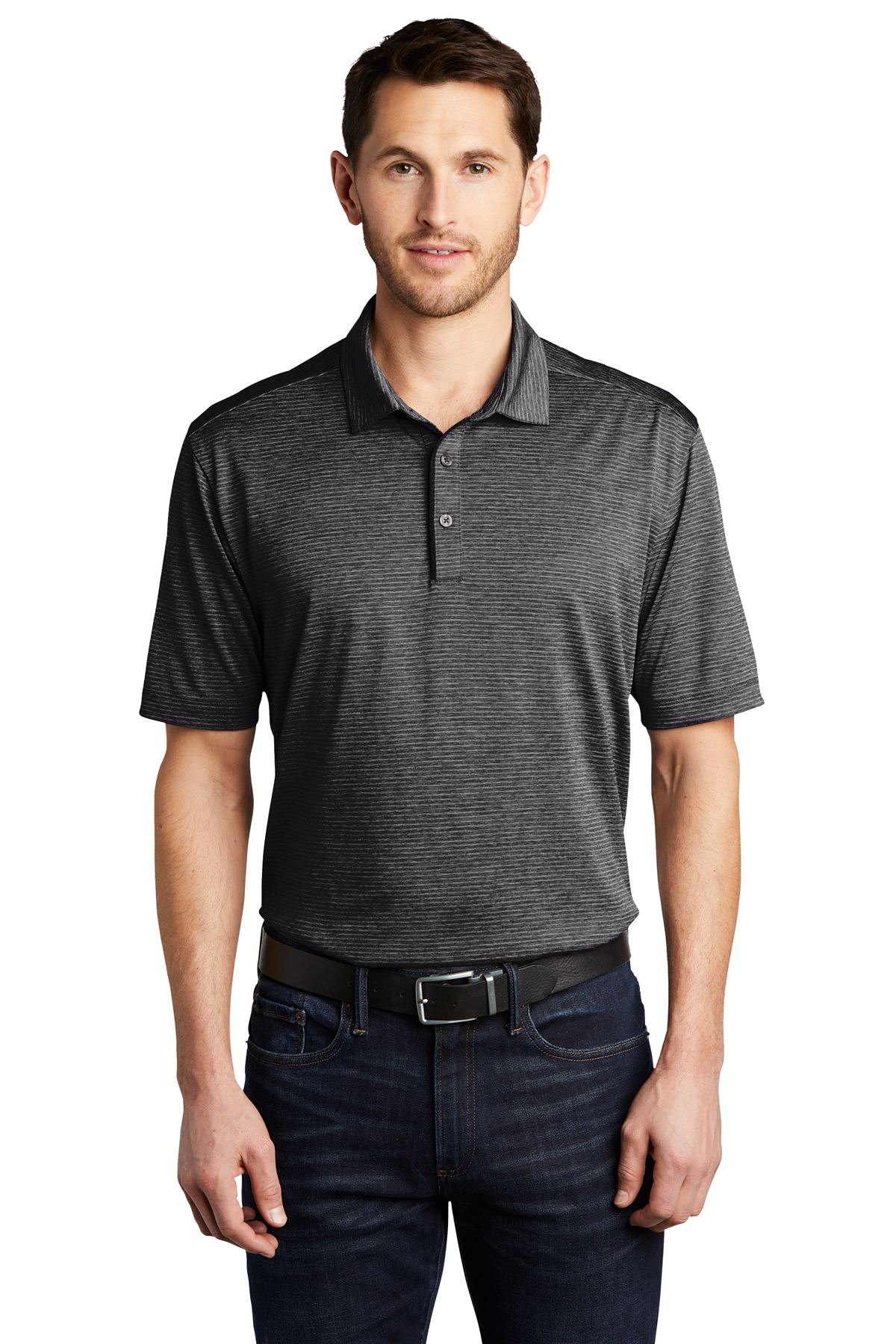 Port Authority Shadow Stripe Polo - Image 7