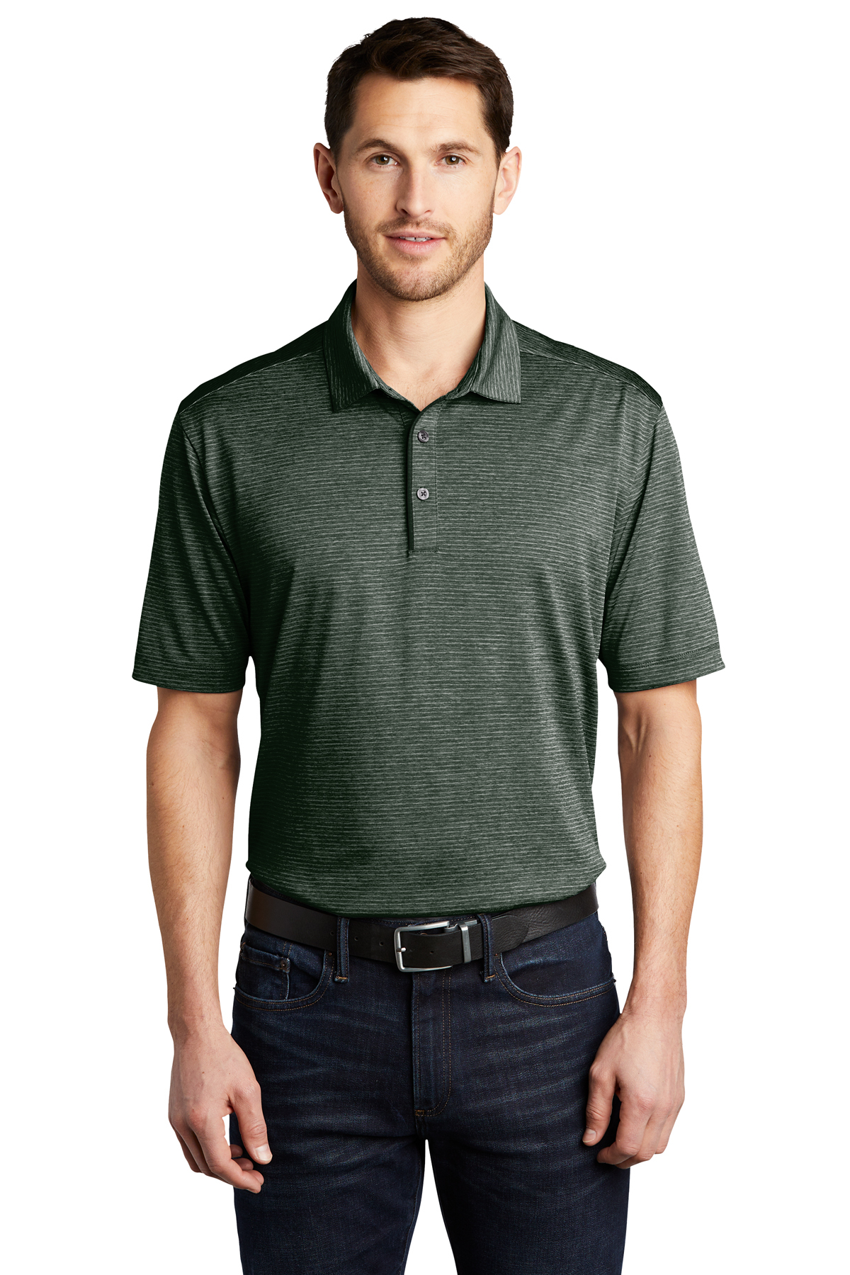 Port Authority Shadow Stripe Polo - Image 1