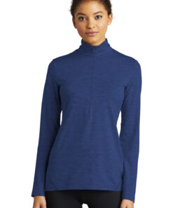 Sport-Tek Ladies Exchange 1.5 Long Sleeve 1/2-Zip - Image 6
