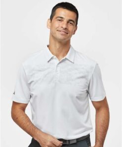 Adidas - Camo Chest Print Polo - Image 4