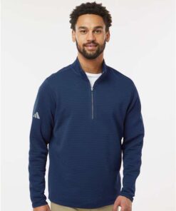 Adidas - Spacer Quarter-Zip Pullover - Image 1