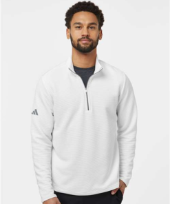 Adidas - Spacer Quarter-Zip Pullover - Image 4