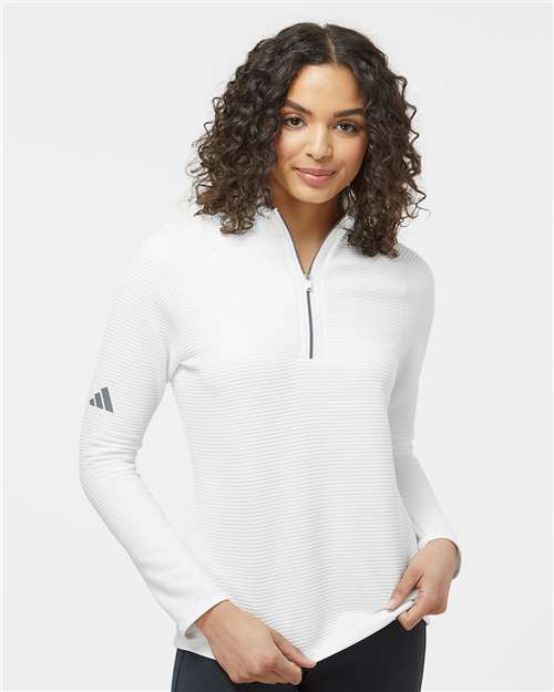 Adidas - Women's Spacer Quarter-Zip Pullover