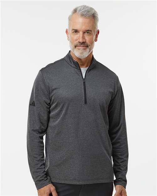 Adidas - Space Dyed Quarter-Zip Pullover
