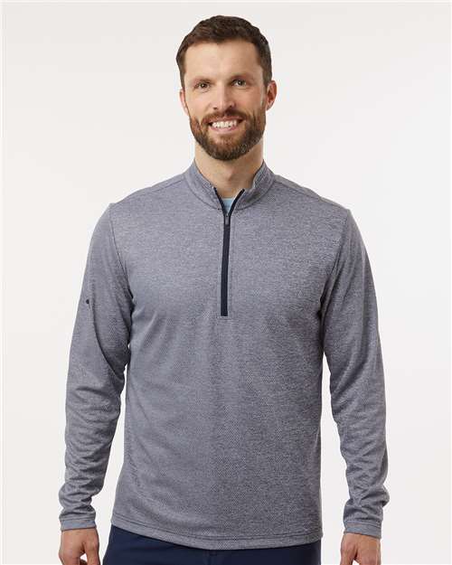 Adidas - Space Dyed Quarter-Zip Pullover