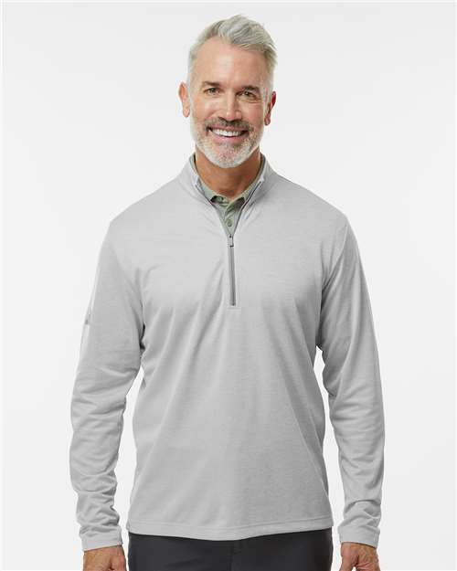 Adidas - Space Dyed Quarter-Zip Pullover