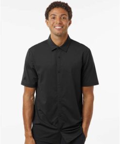 Adidas - Button Down Short Sleeve Shirt - Image 4