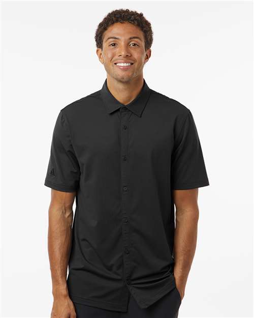 Adidas - Button Down Short Sleeve Shirt