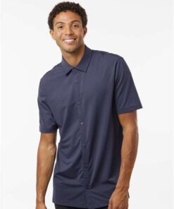 Adidas - Button Down Short Sleeve Shirt - Image 5