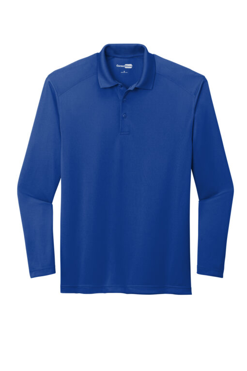 CornerStone Select Lightweight Snag-Proof Long Sleeve Polo