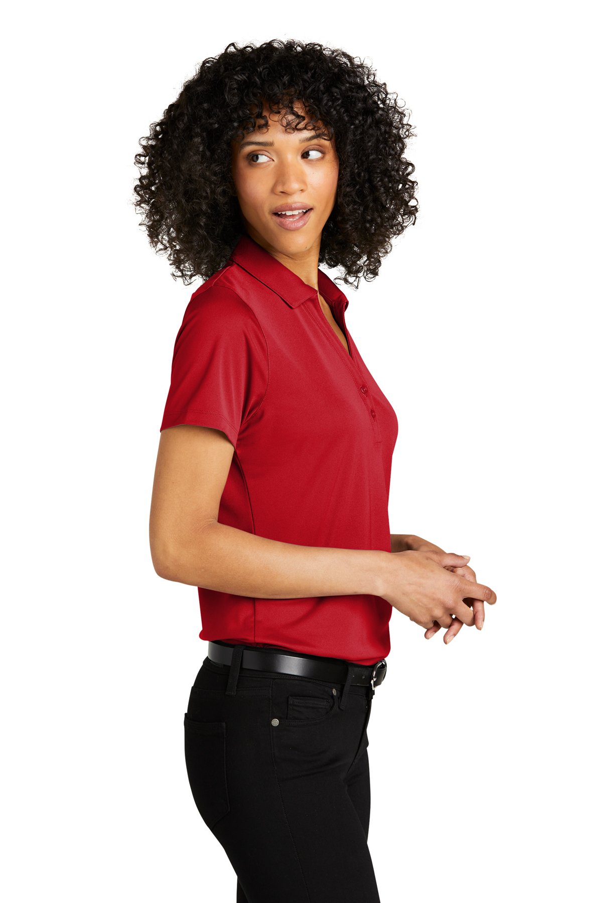 Port Authority Ladies Recycled Performance Polo - Image 3