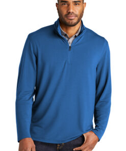 Port Authority Microterry 1/4-Zip Pullover - Image 1