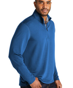 Port Authority Microterry 1/4-Zip Pullover - Image 2