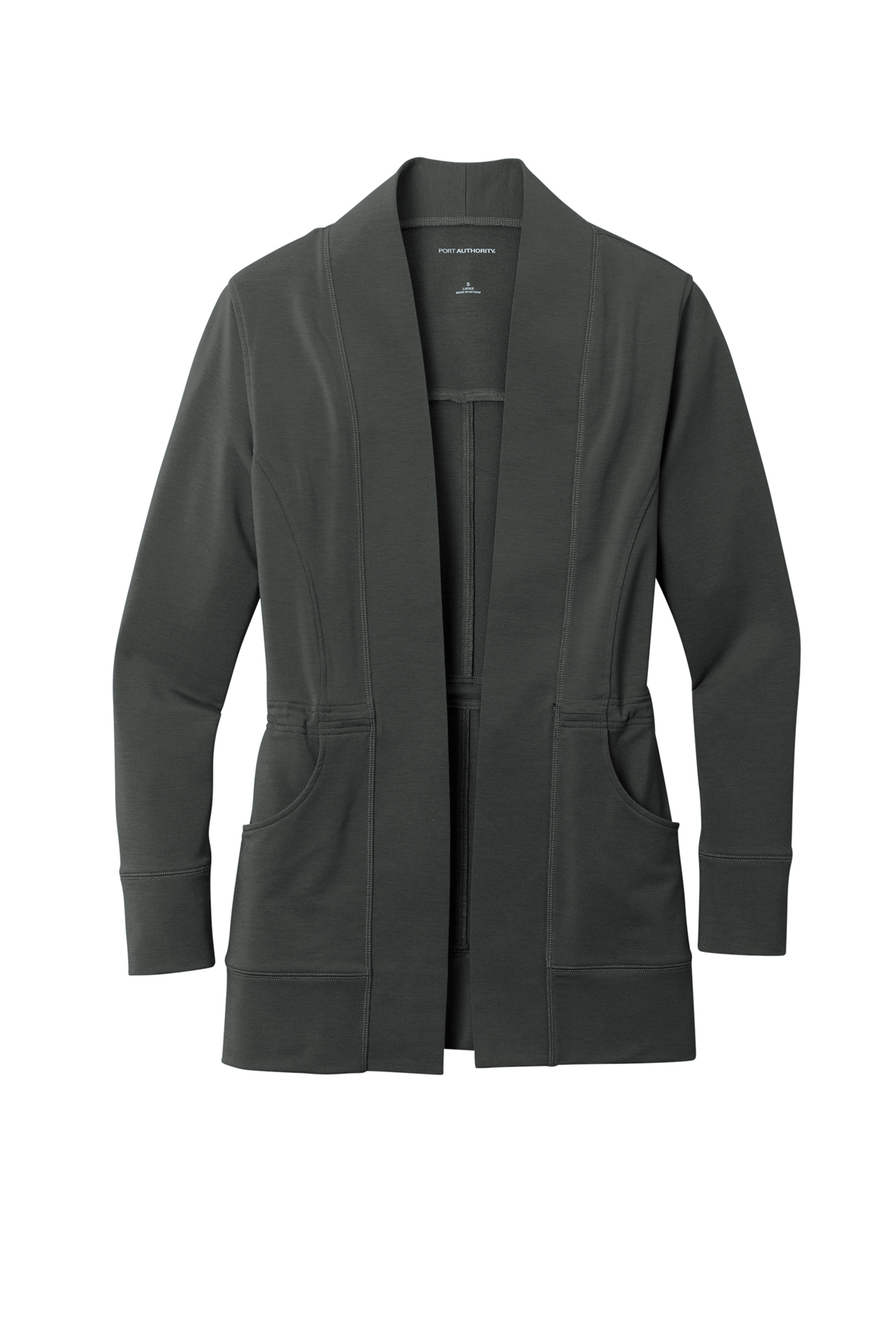 Port Authority Ladies Microterry Cardigan - Image 8