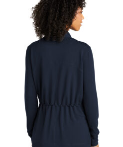 Port Authority Ladies Microterry Cardigan - Image 4