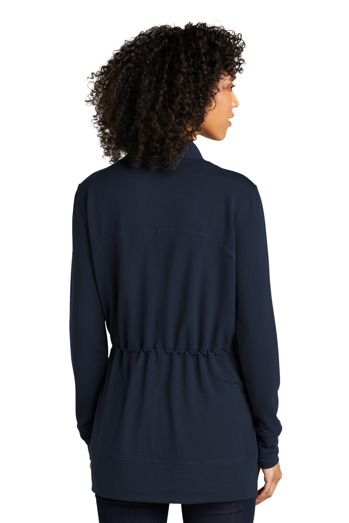 Port Authority Ladies Microterry Cardigan - Image 4
