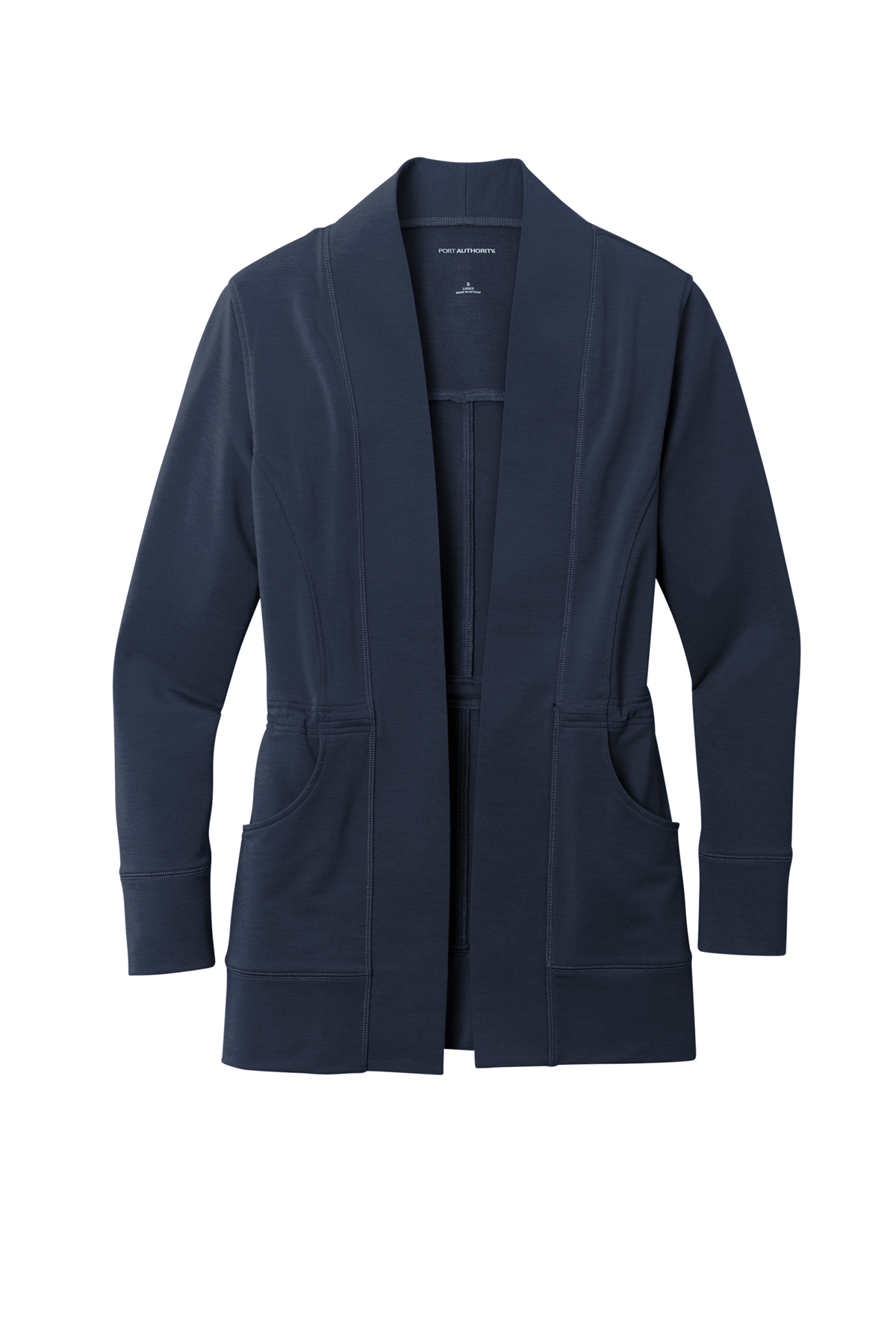 Port Authority Ladies Microterry Cardigan - Image 5