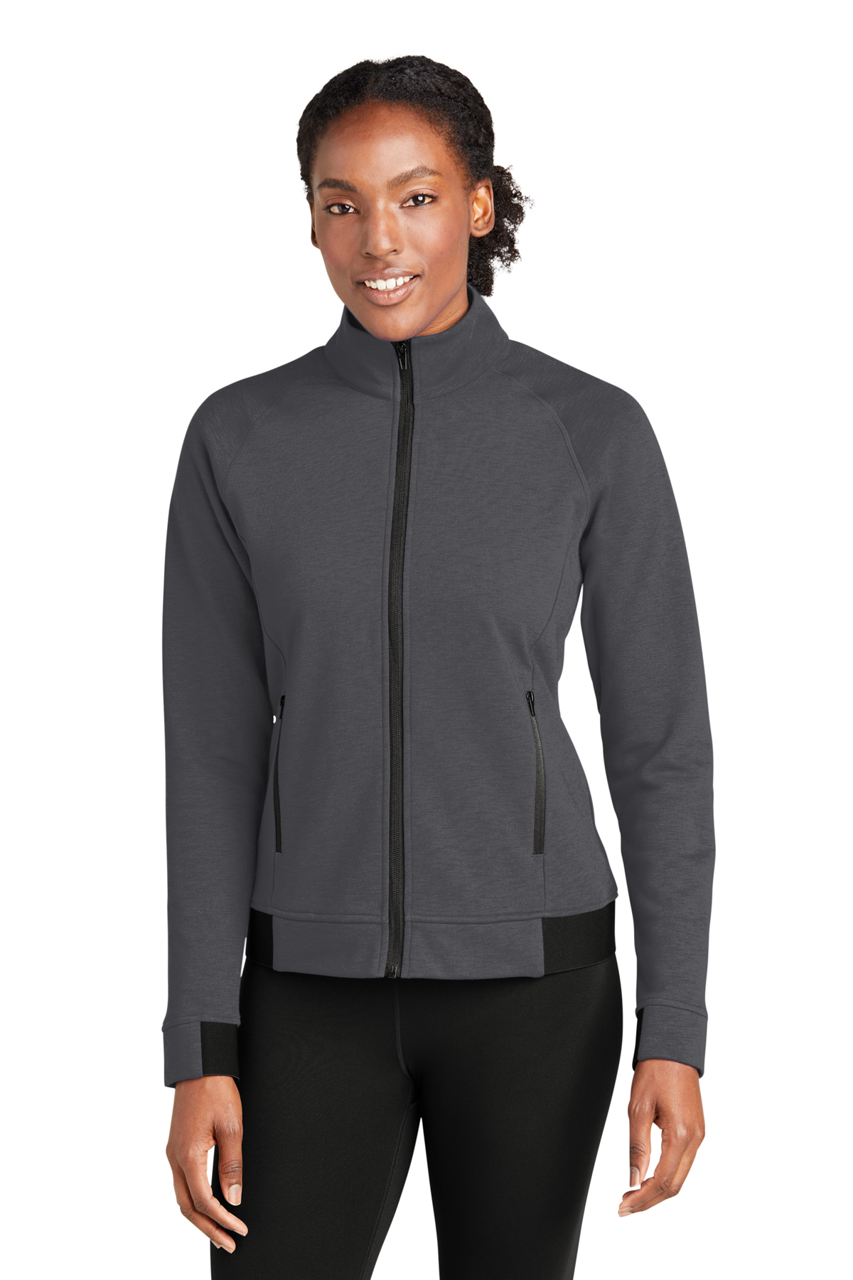 Sport-Tek Ladies PosiCharge Strive Full-Zip - Image 1