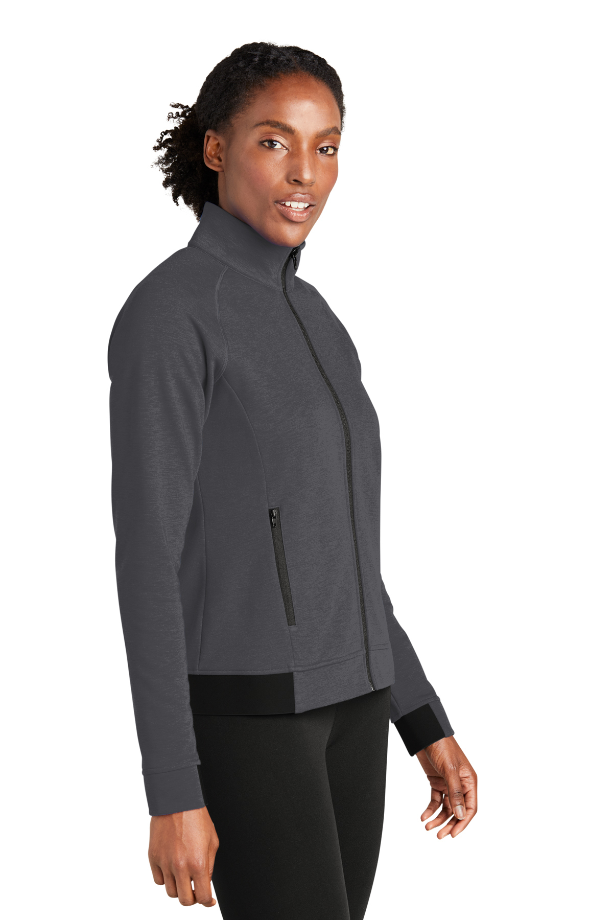 Sport-Tek Ladies PosiCharge Strive Full-Zip - Image 2