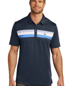 TravisMathew Cabana Chest Stripe Polo - Image 5