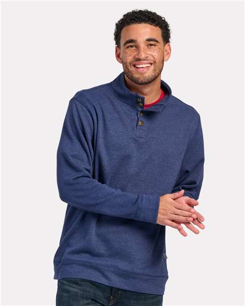 Boxercraft - French Terry Button Pullover