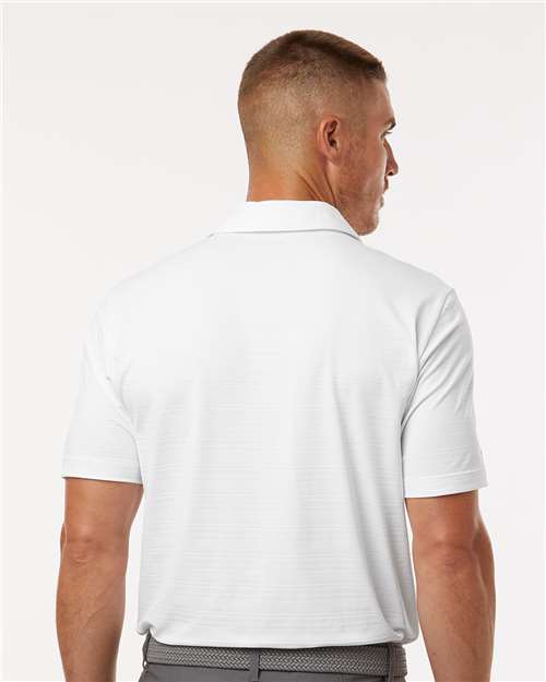 Adidas - Textured Stripe Polo