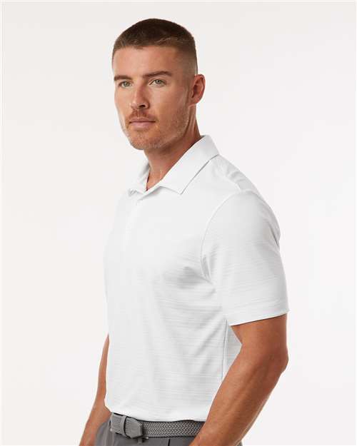 Adidas - Textured Stripe Polo