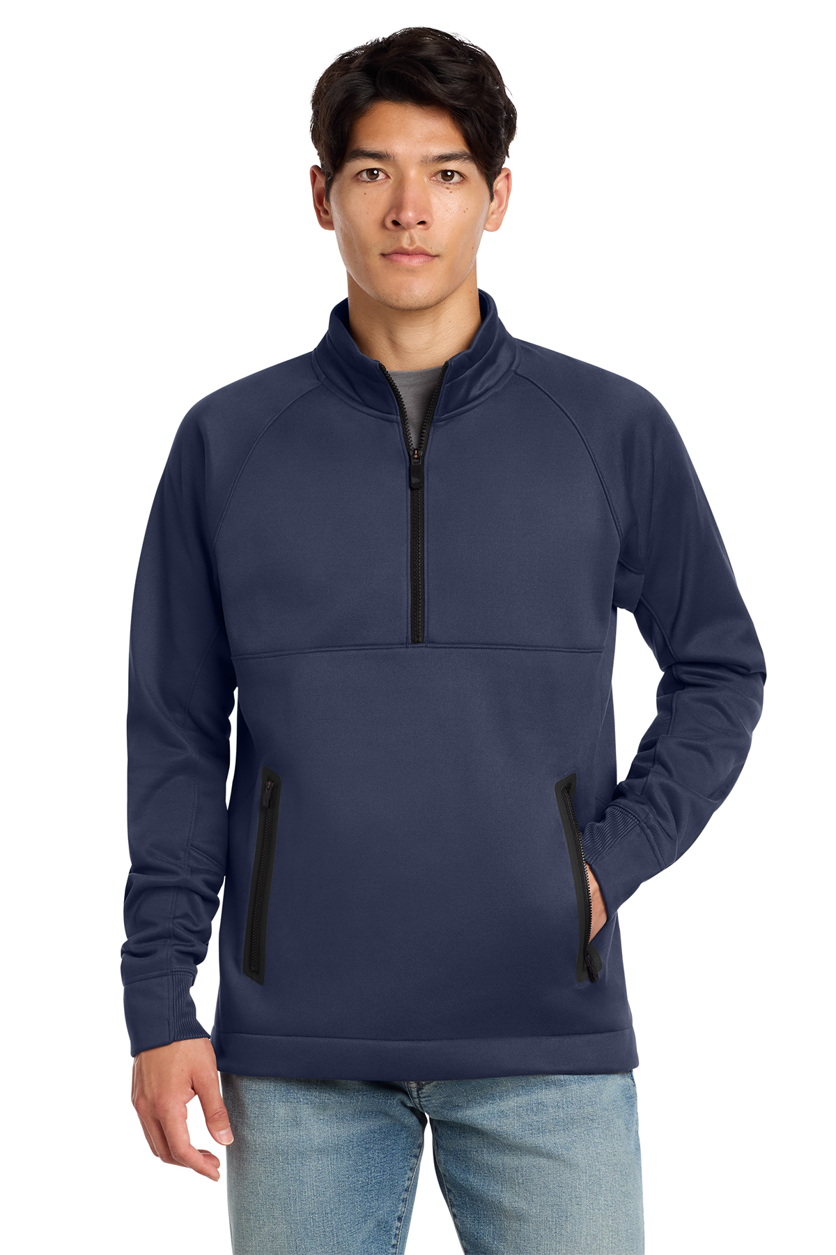 New Era Venue Fleece 1/4-Zip Pullover - Image 1