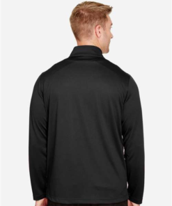 Harriton Men's Advantage Snag Protection Plus Quarter-Zip Pullover - Image 2
