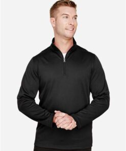 Harriton Men's Advantage Snag Protection Plus Quarter-Zip Pullover - Image 1