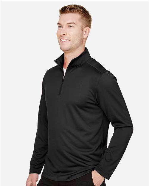 Harriton Men's Advantage Snag Protection Plus Quarter-Zip Pullover