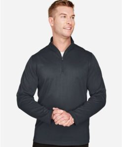 Harriton Men's Advantage Snag Protection Plus Quarter-Zip Pullover - Image 4
