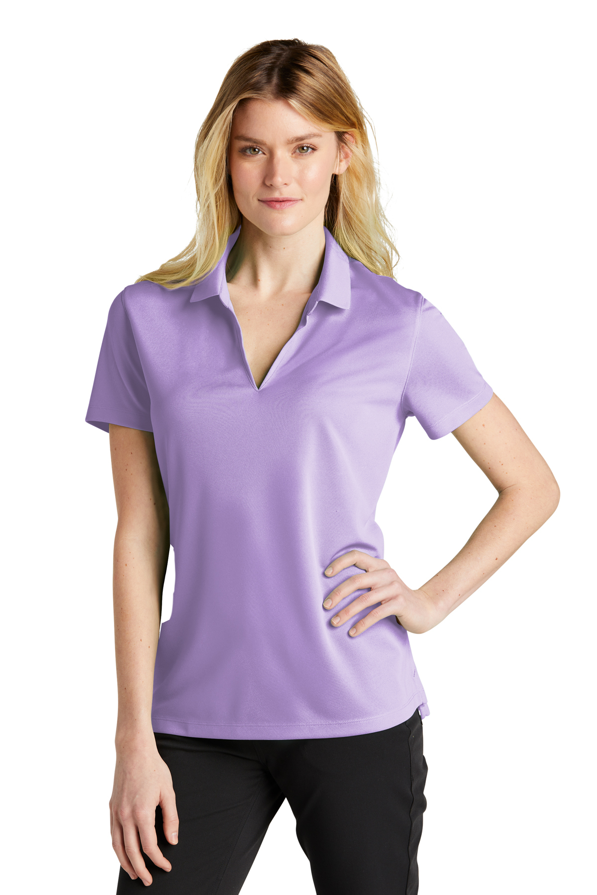 Nike Ladies Dri-FIT Micro Pique 2.0 Polo - Image 1