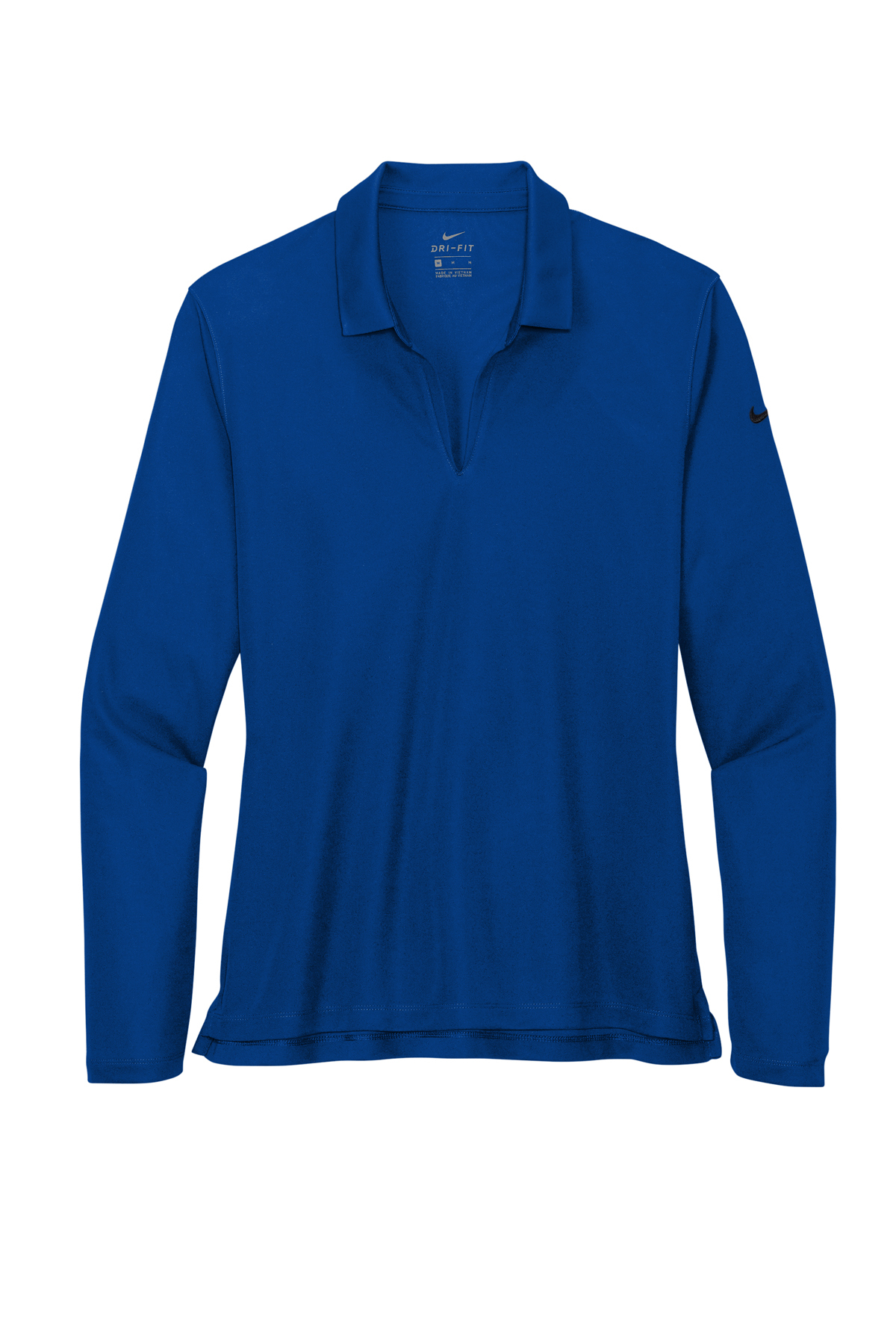 Nike Ladies Dri-FIT Micro Pique 2.0 Long Sleeve Polo - Image 5