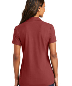 Port Authority Ladies C-FREE Cotton Blend Pique Polo - Image 2