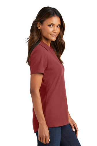 Port Authority Ladies C-FREE Cotton Blend Pique Polo