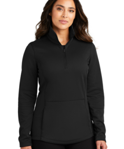 Port Authority Ladies Smooth Fleece 1/4-Zip - Image 4