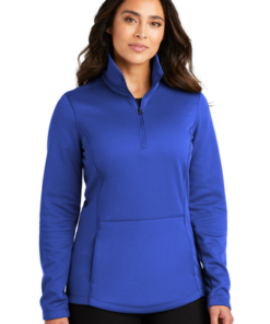 Port Authority Ladies Smooth Fleece 1/4-Zip - Image 6